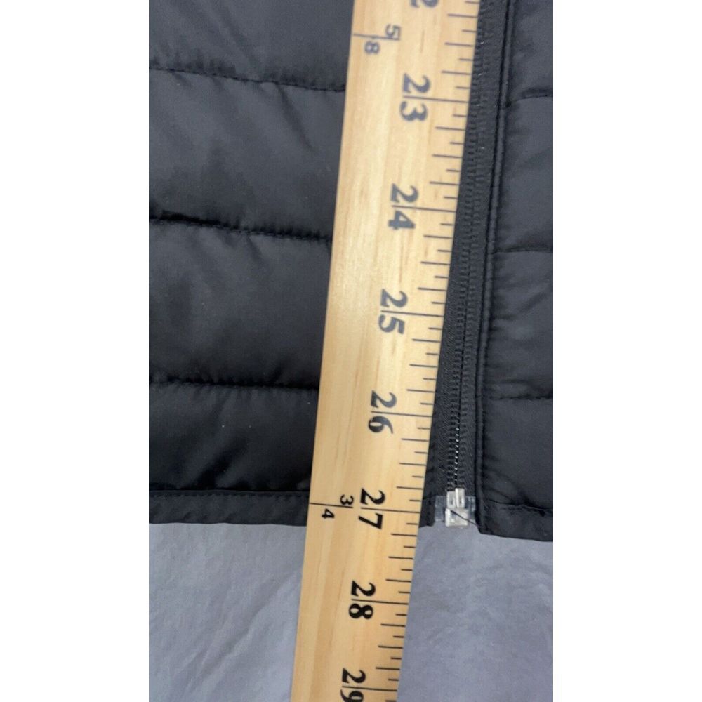 Gap Puffer Vest Men XL Black Cold Control Water Resistant Coated Full Zip Jacket - Picture 12 of 14
